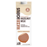 Lightly Sweetened Hazelnut Milk